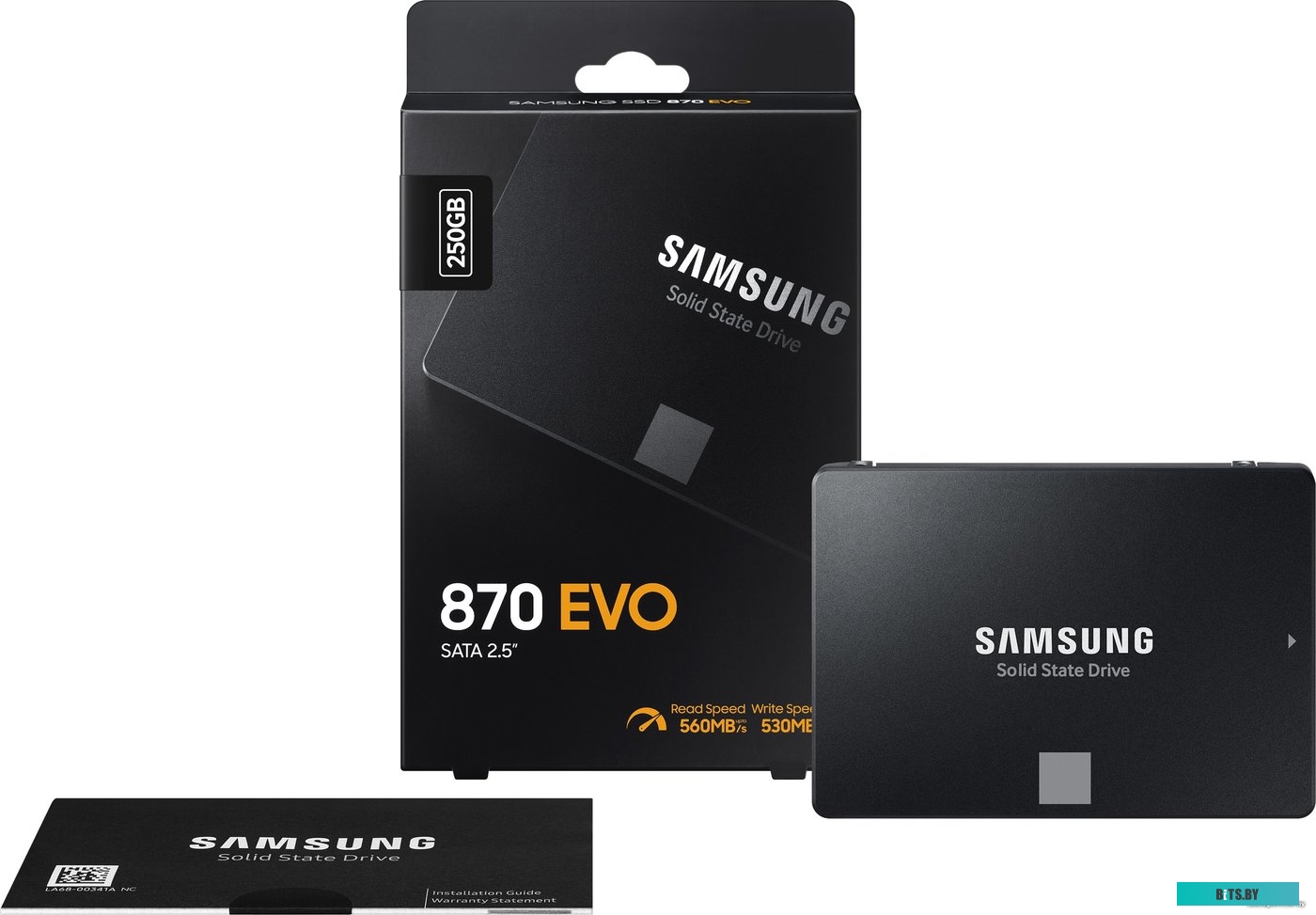 Твердотельный накопитель Samsung 870 Evo MZ-77E250B/EU