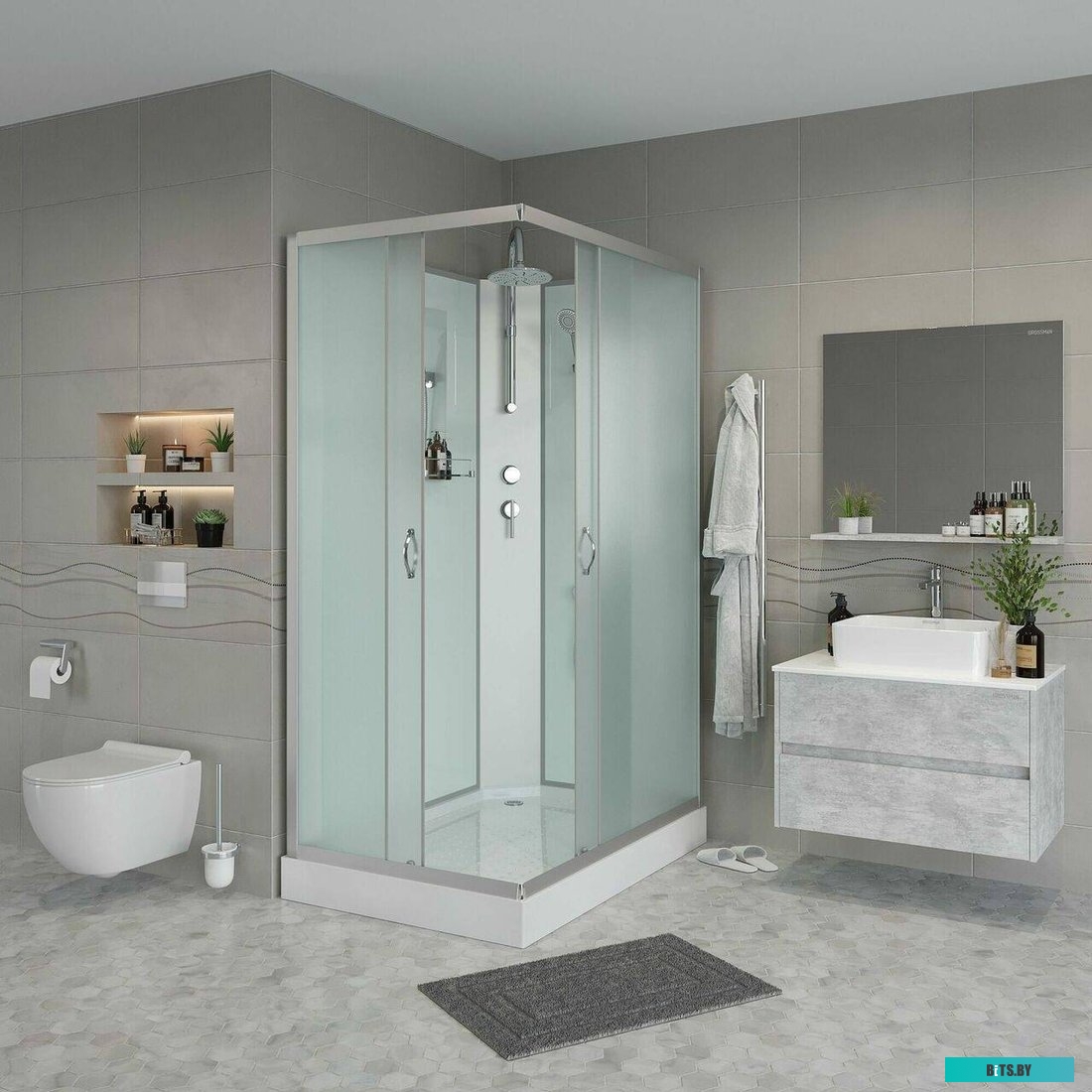 432985 Встраиваемая посудомоечная машина 45CM BDW 4525D INFOLIGHT WEISSGAUFF