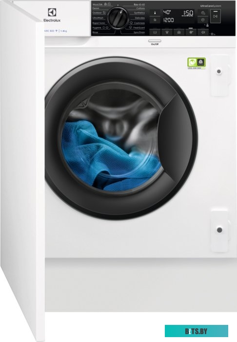 EW8F348SCI Встраиваемая стиральная машина ELECTROLUX/ встраиваемая, автоматическая стиральная машина, с паром, загрузка до 8 кг, отжим 1400 об/мин, гл