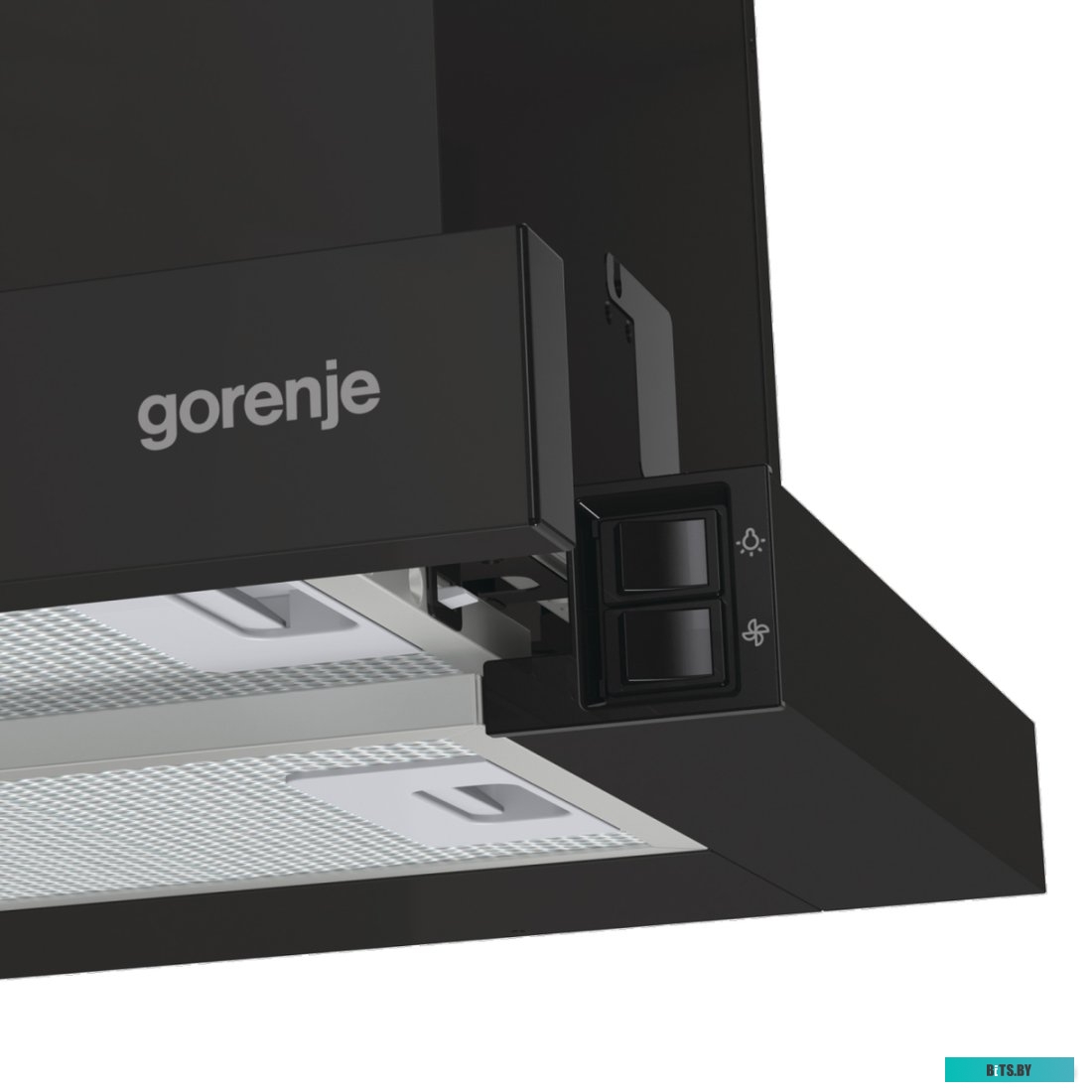 TH606E7B Встраиваемая вытяжка Gorenje TH606E7B, управление кнопочное, черный