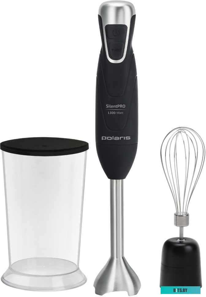 PHB 1379 Блендер POLARIS PHB 1379 Silent,  погружной,  черный/серебристый