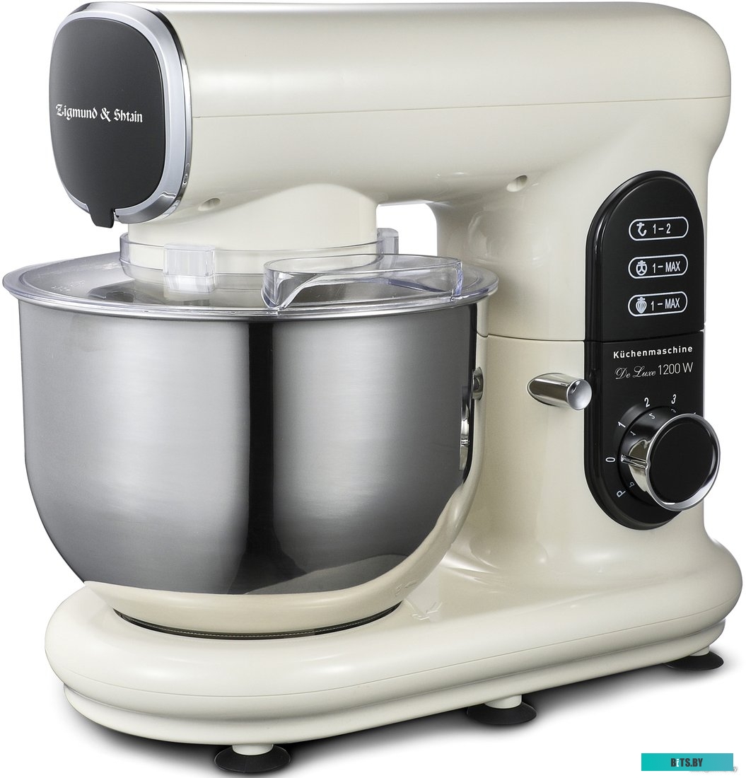 ZKM-999 Кухонная машина ZIGMUND & SHTAIN De Luxe ZKM-999,  бежевый