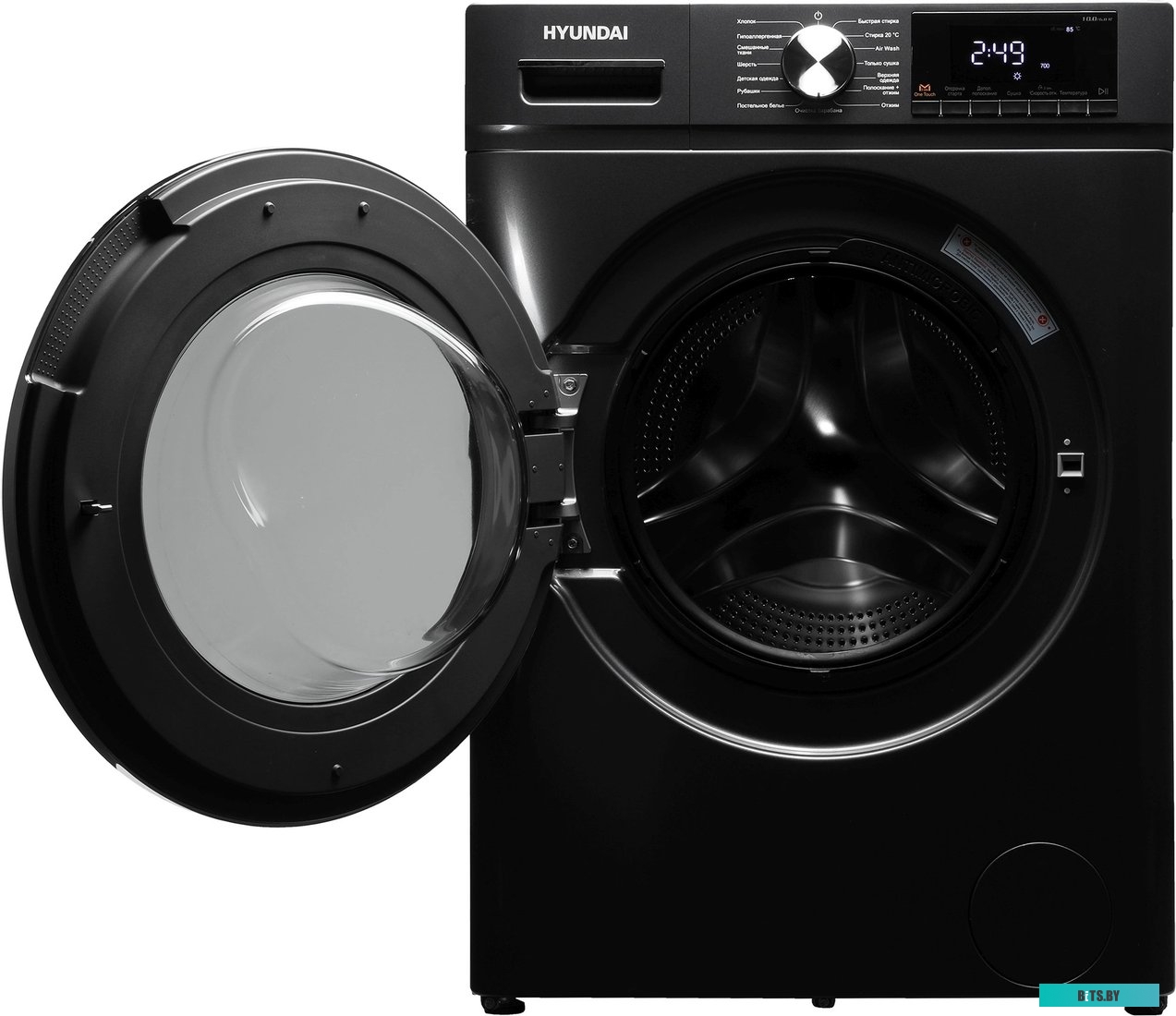 WFD9403 Стиральная машина Hyundai WFD9403, с фронтальной загрузкой, 10кг, 1400об/мин, с сушкой