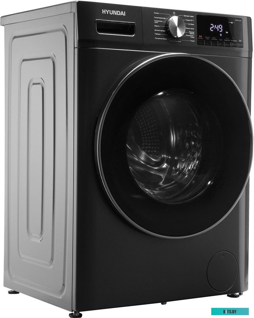 WFD9403 Стиральная машина Hyundai WFD9403, с фронтальной загрузкой, 10кг, 1400об/мин, с сушкой