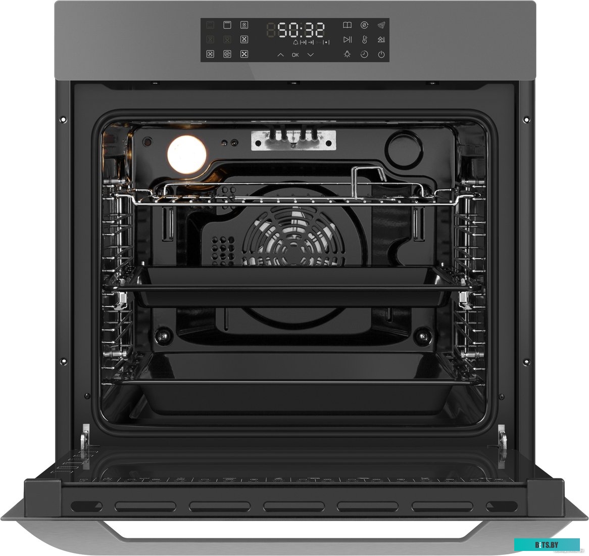 КА-00021884 Духовой шкаф MAUNFELD EOEH7614LGR,  серый