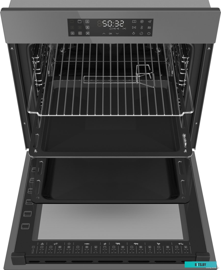 КА-00021884 Духовой шкаф MAUNFELD EOEH7614LGR,  серый