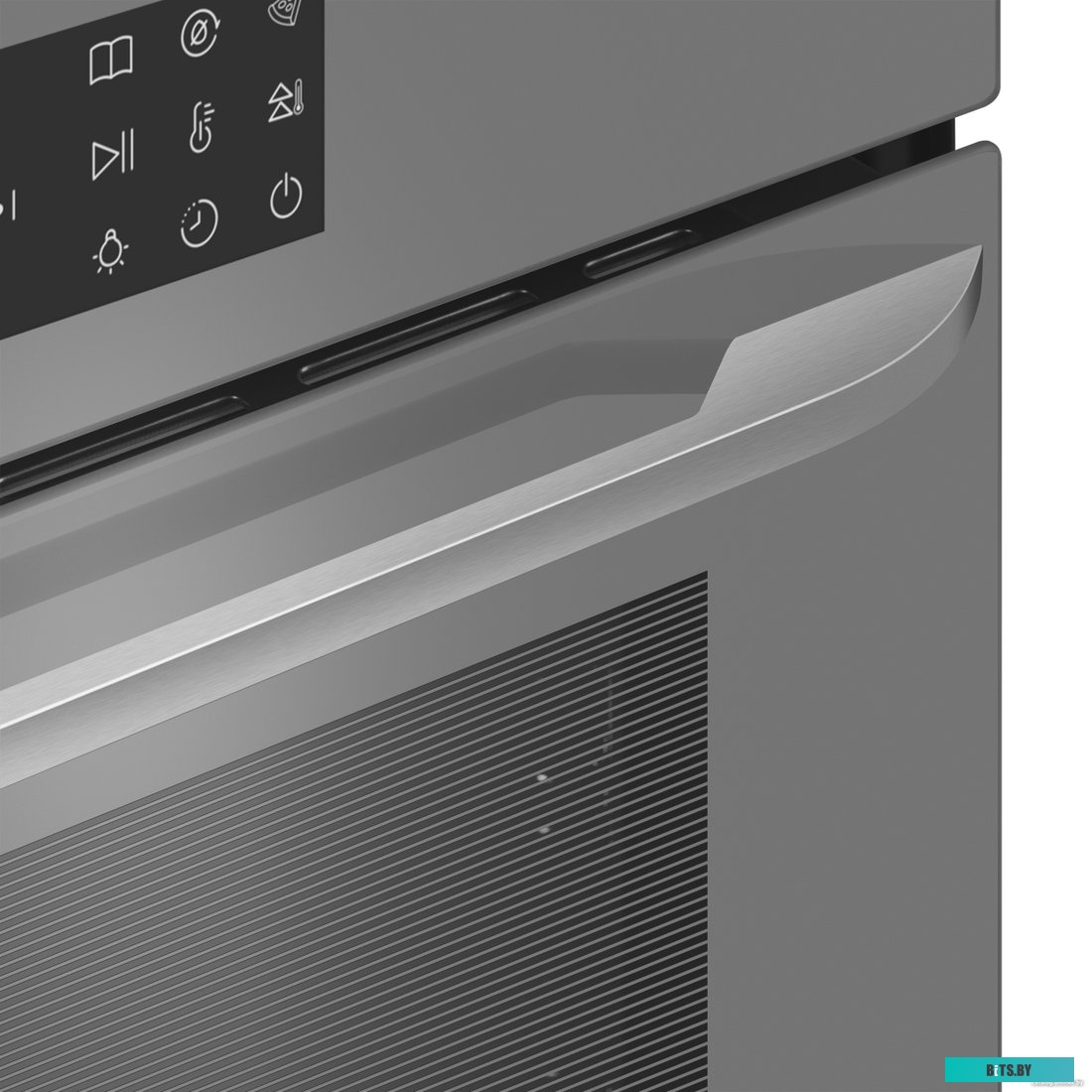 КА-00021884 Духовой шкаф MAUNFELD EOEH7614LGR,  серый