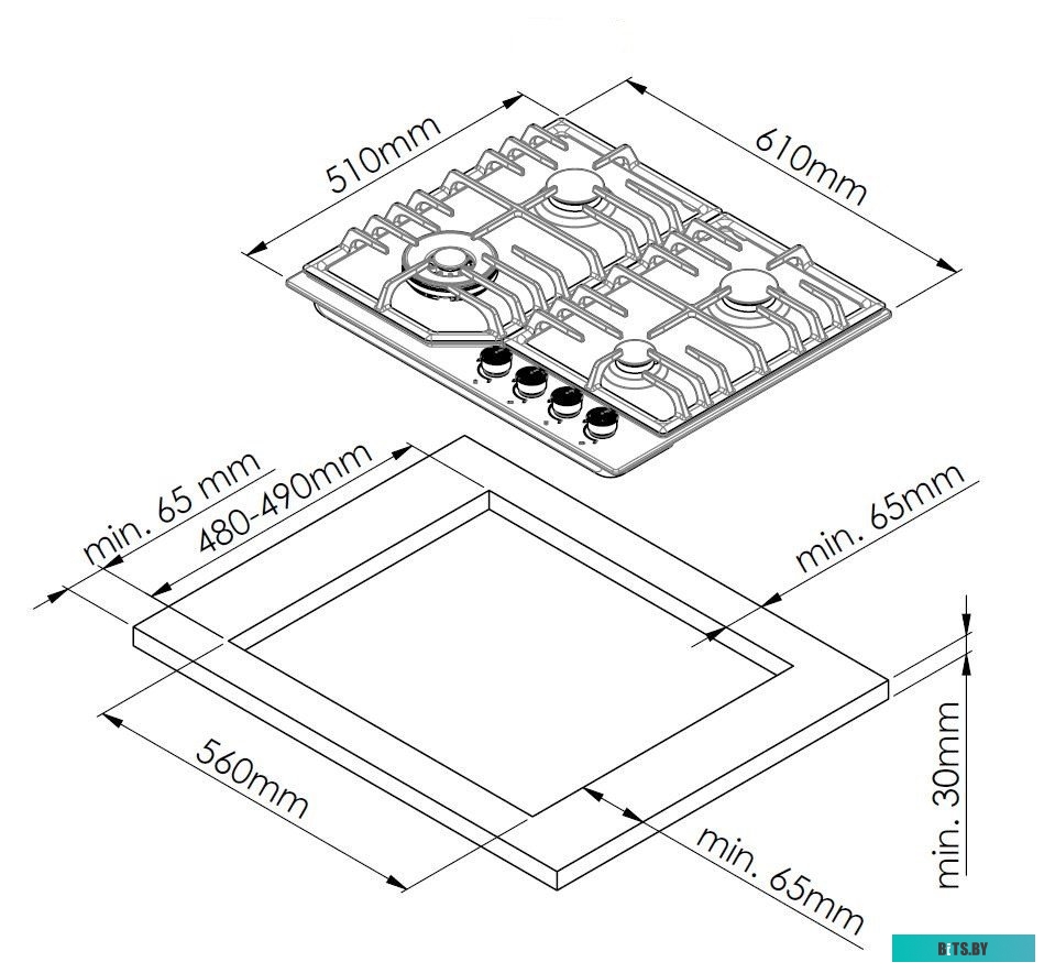 УТ000019451 Защитный экран Red Line для Huawei Mediapad M6 10.8 Tempered Glass УТ000019451