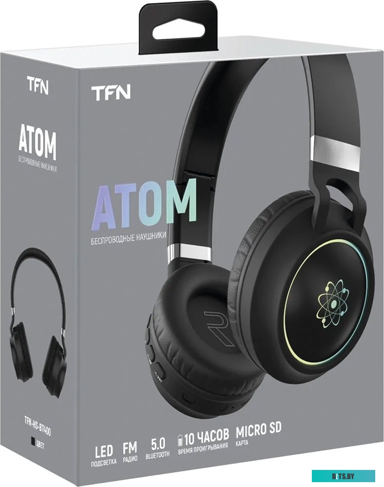 Наушники TFN Atom <TFN-HS-BT400BK>
