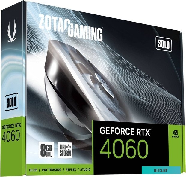Видеокарта ZOTAC GeForce RTX 4060 8GB SOLO ZT-D40600G-10L