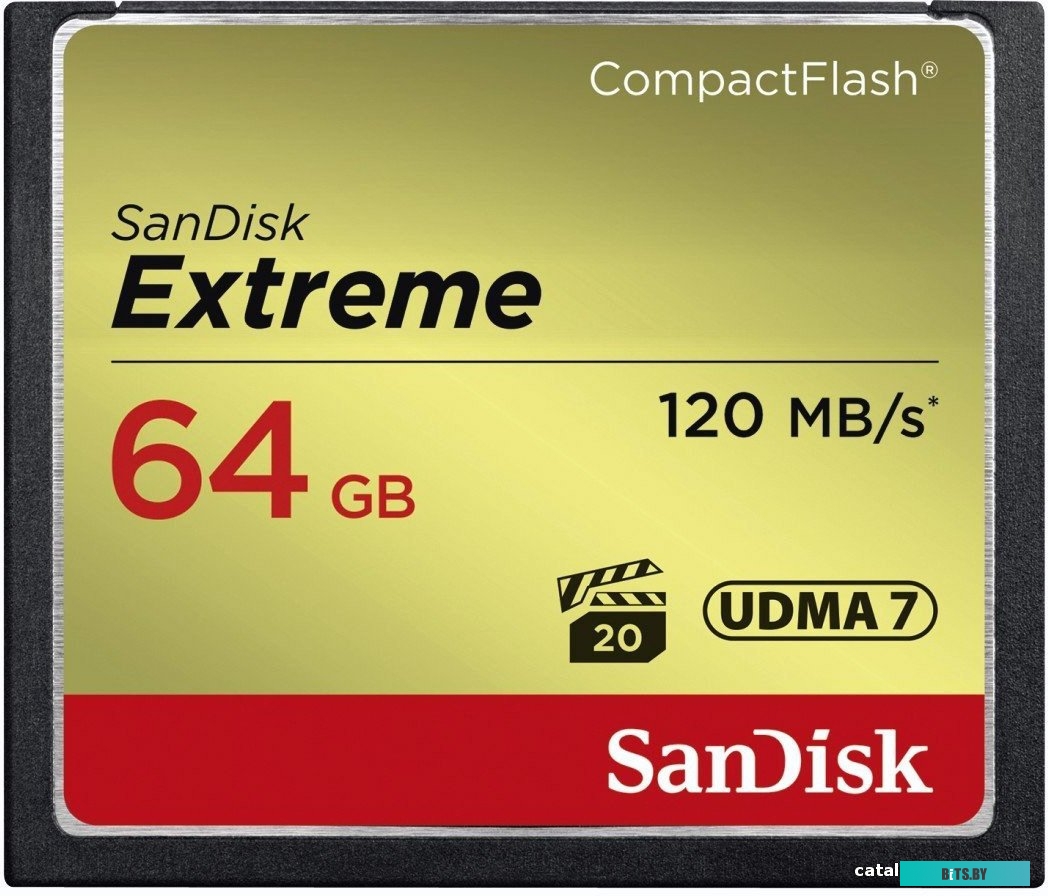 Карта памяти SanDisk Extreme CompactFlash 64GB [SDCFXSB-064G-G46]