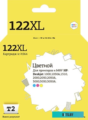 Картридж T2 IC-H564 (аналог HP 122XL (CH564HE))
