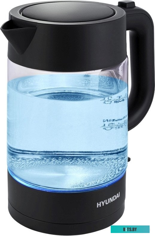 HYK-G7707 Чайник электрический Hyundai HYK-G7707 1.7л. 2200Вт графит корпус: стекло