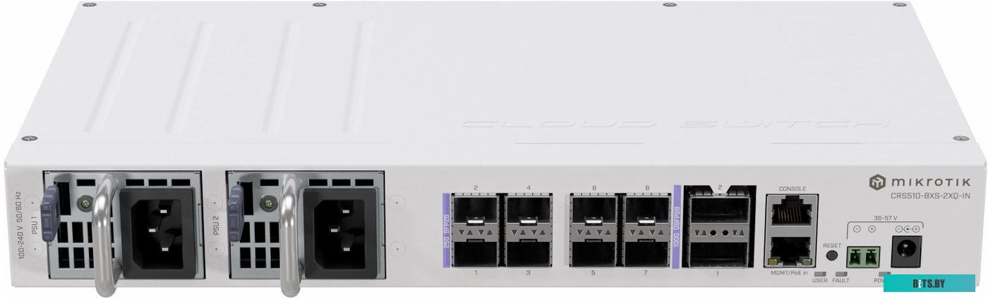 Коммутатор MikroTik CRS510-8XS-2XQ-IN