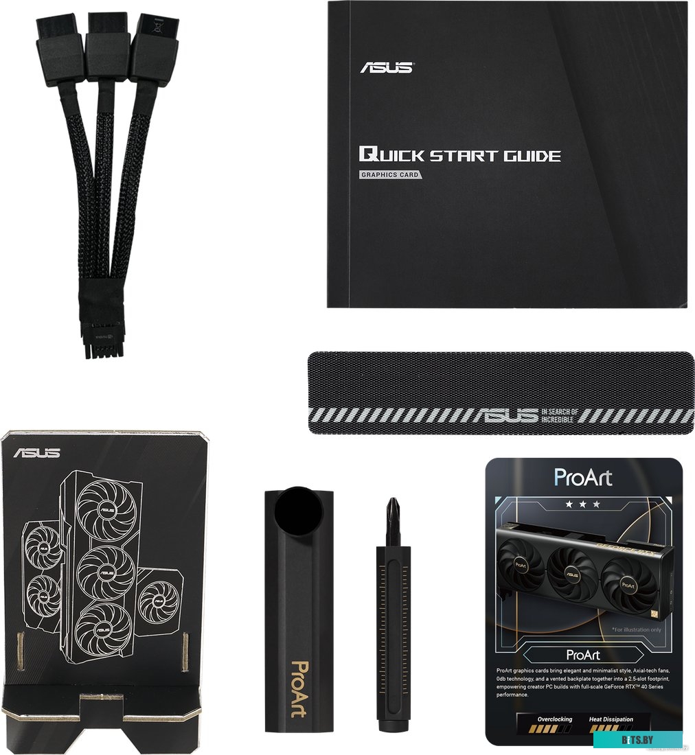 Видеокарта ASUS ProArt GeForce RTX 4080 Super OC Edition 16GB GDDR6X PROART-RTX4080S-O16G