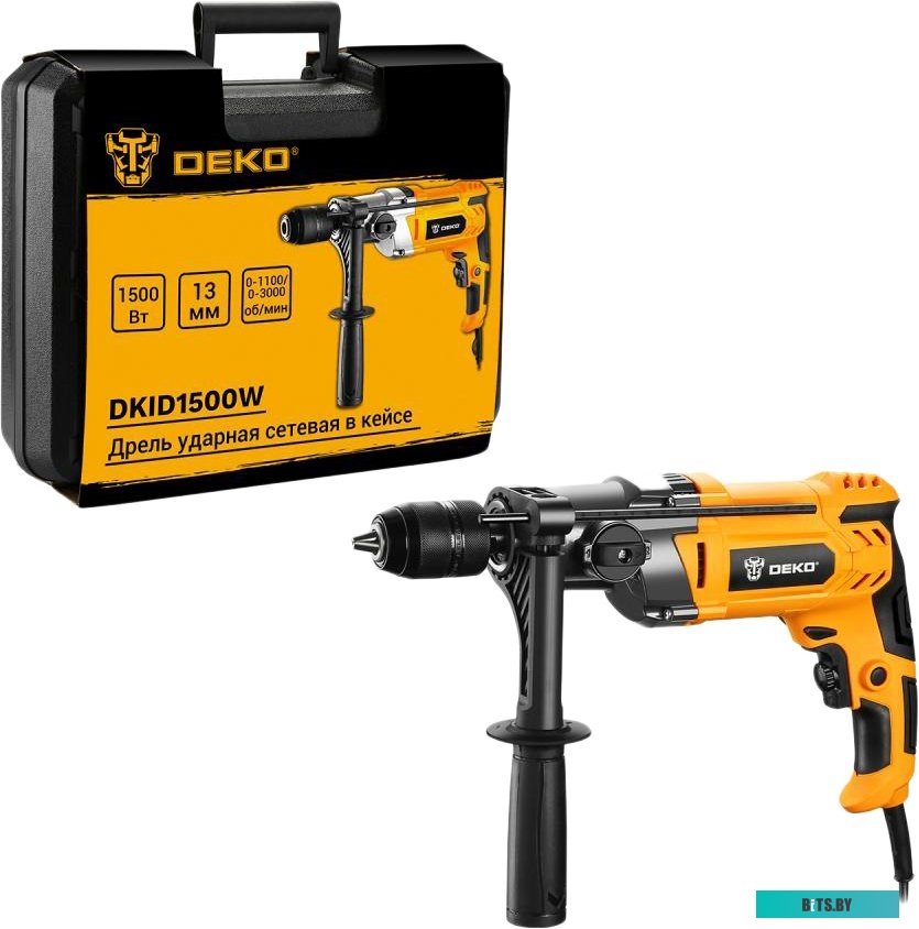 063-4322 Дрель ударная DEKO DKID1500W [063-4322]