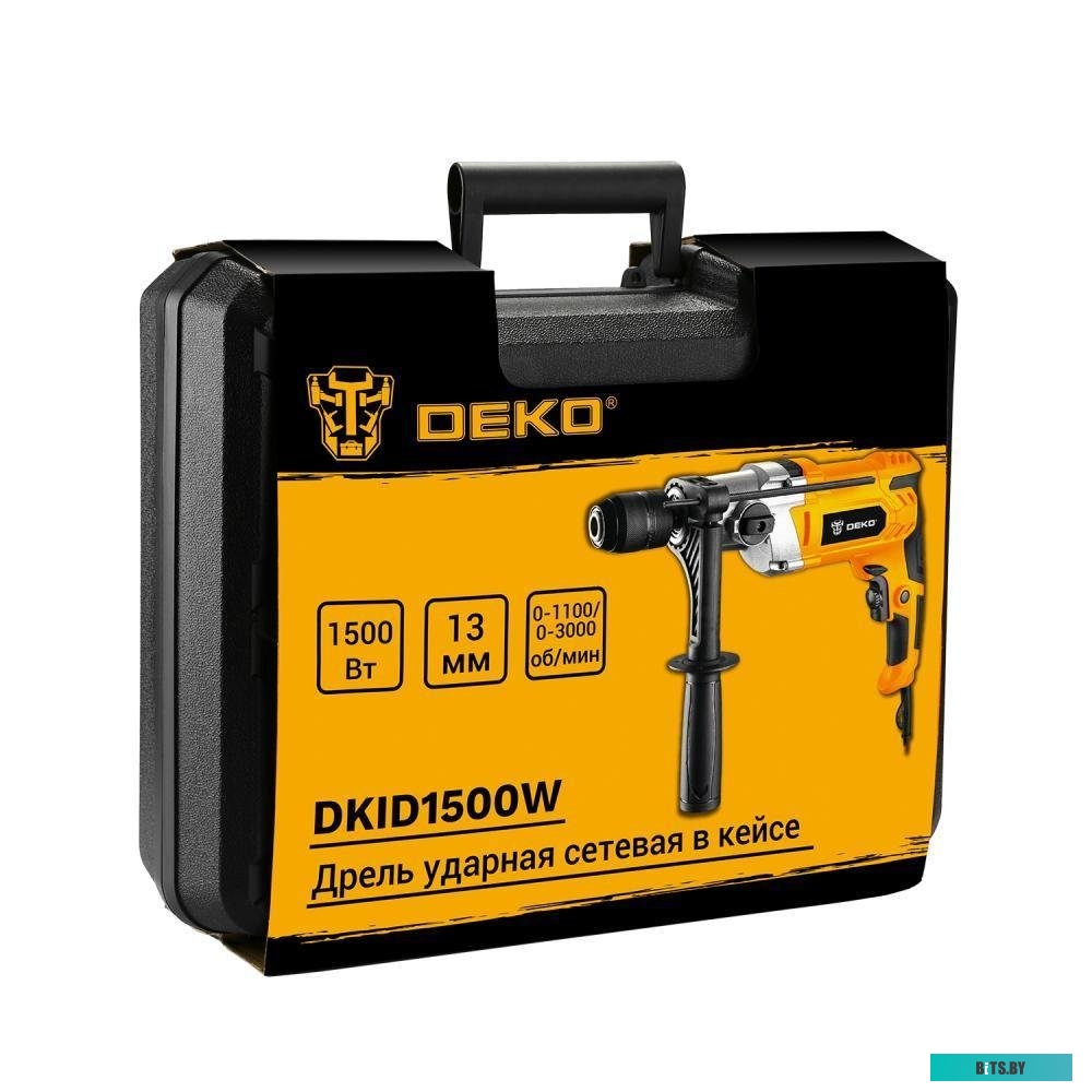 063-4322 Дрель ударная DEKO DKID1500W [063-4322]