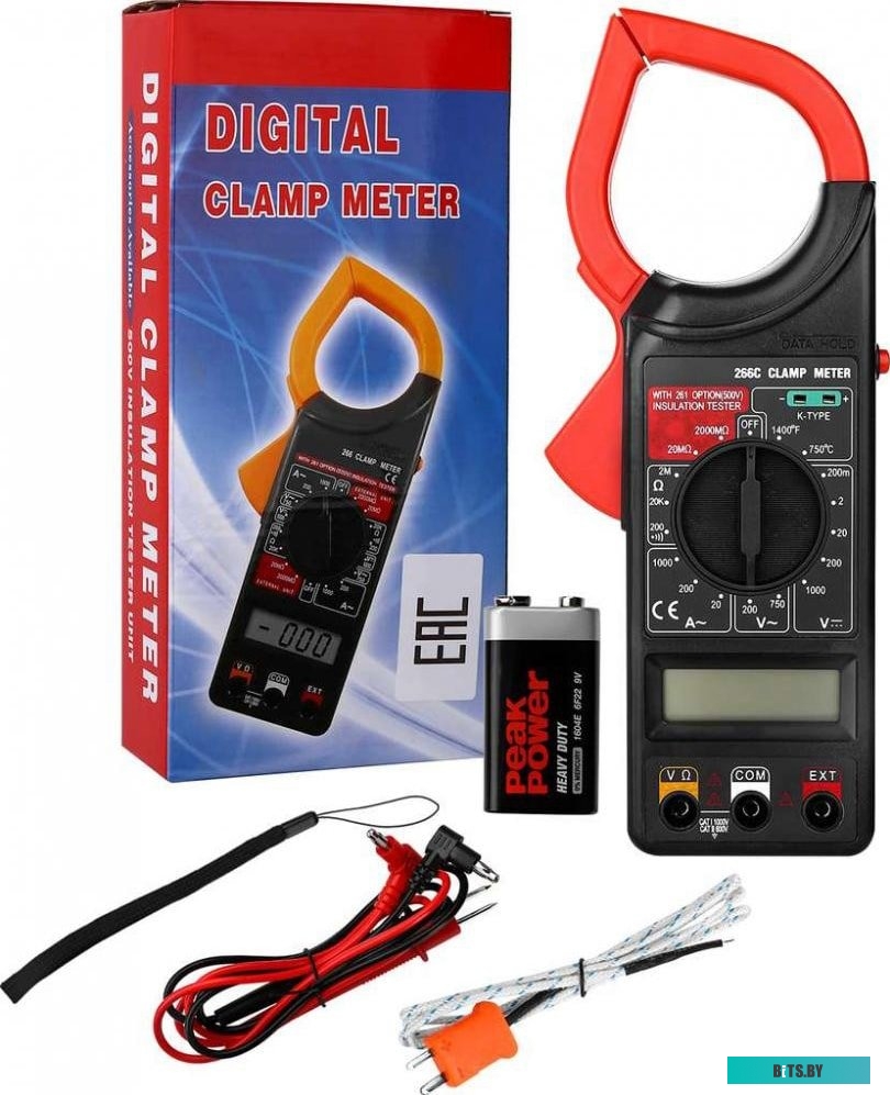 Токовые клещи Deko DKCM266С <041-0205>