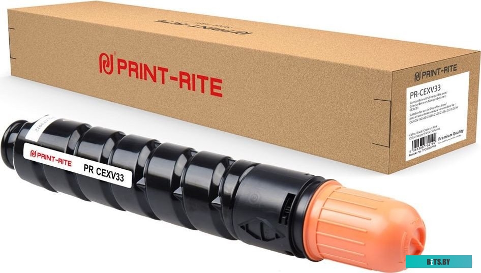 Картридж Print-Rite TFC555BPRJ PR-CEXV33 (аналог Canon C-EXV33)
