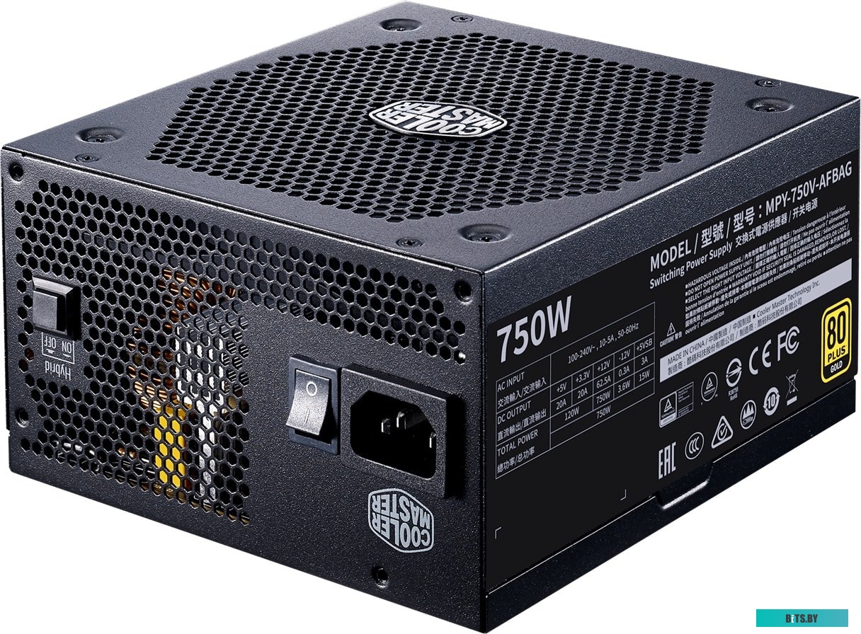 Блок питания Cooler Master V750 Gold V2 MPY-750V-AFBAG-EU