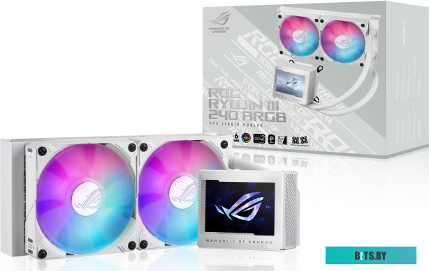 Жидкостный охладитель процессора ASUS ROG Ryujin III 240 ARGB White Edition}.