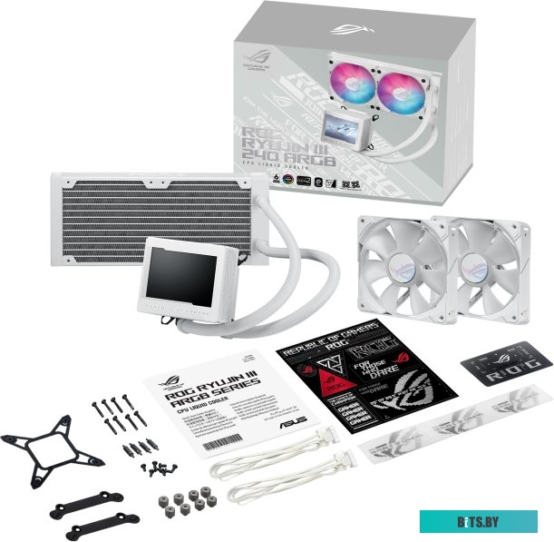 Жидкостный охладитель процессора ASUS ROG Ryujin III 240 ARGB White Edition}.
