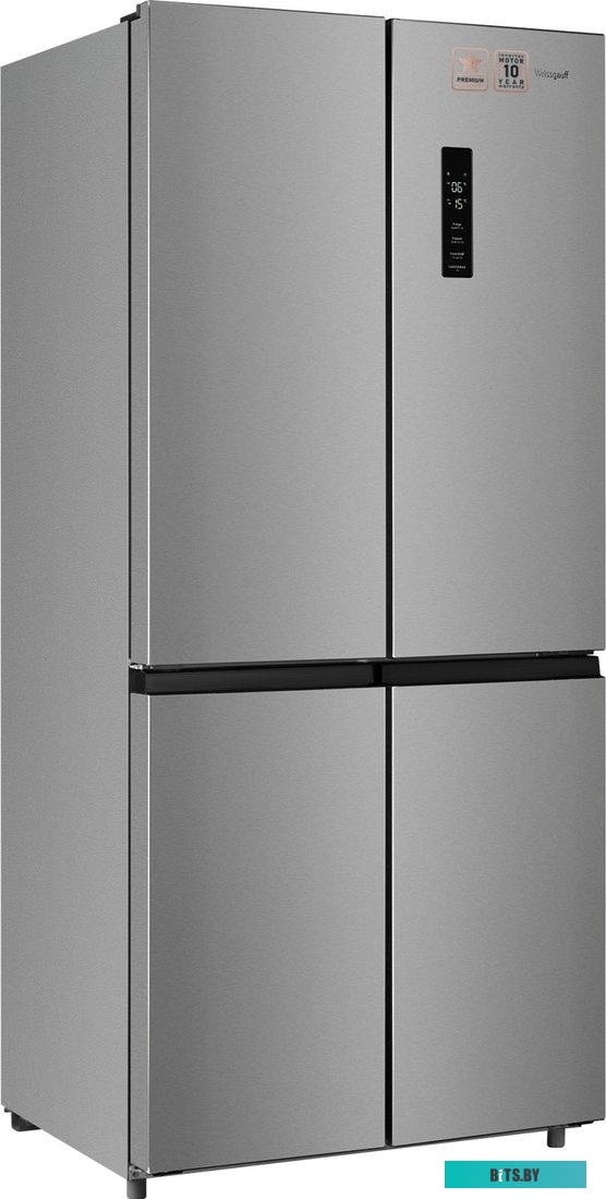 433044 Холодильник INVERTER NO FROST INOX WSBS 590 WEISSGAUFF