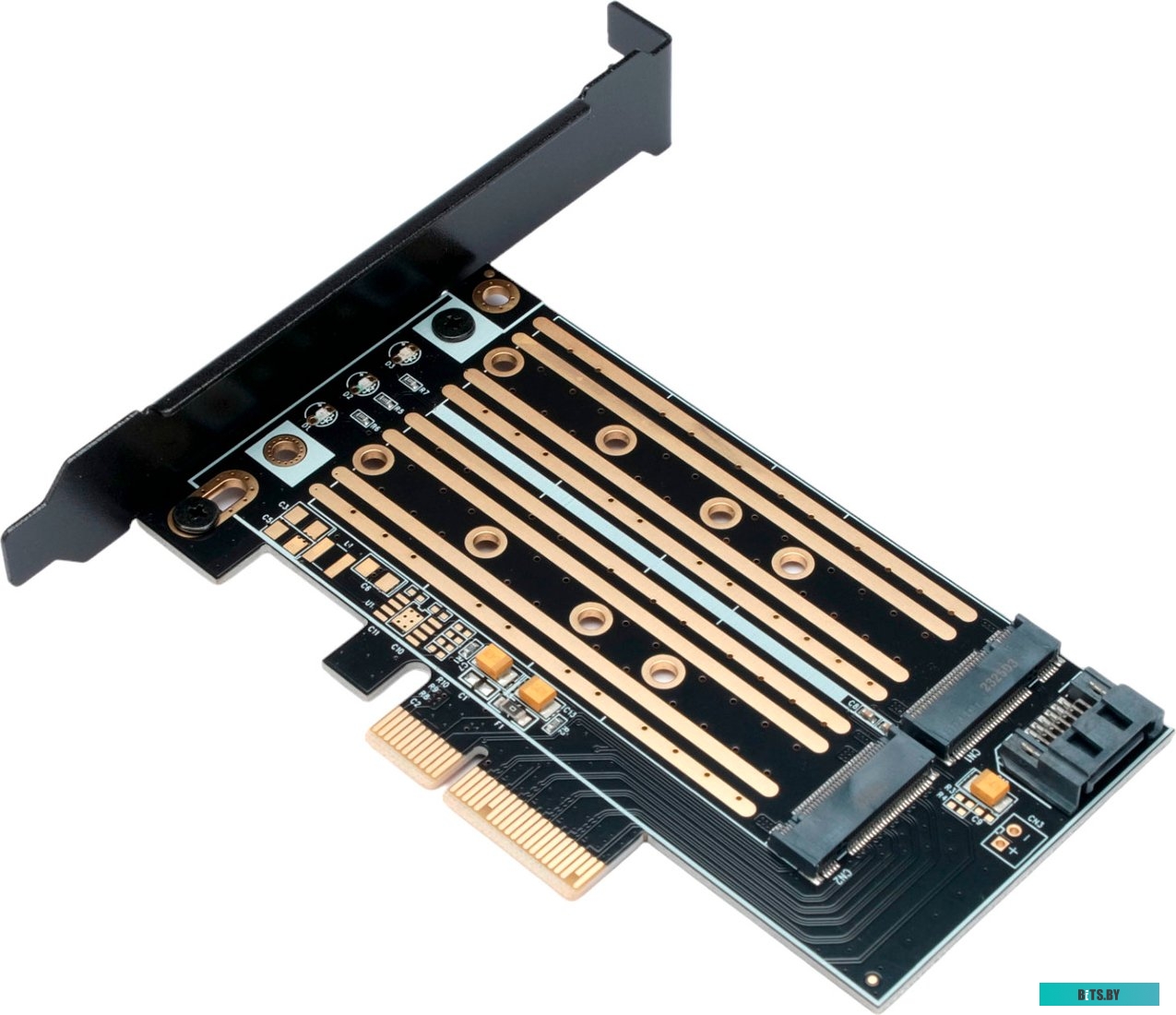 Адаптер Gembird MF-PCIE-NVME-SATA MF-PCIE-NVME-SATA.