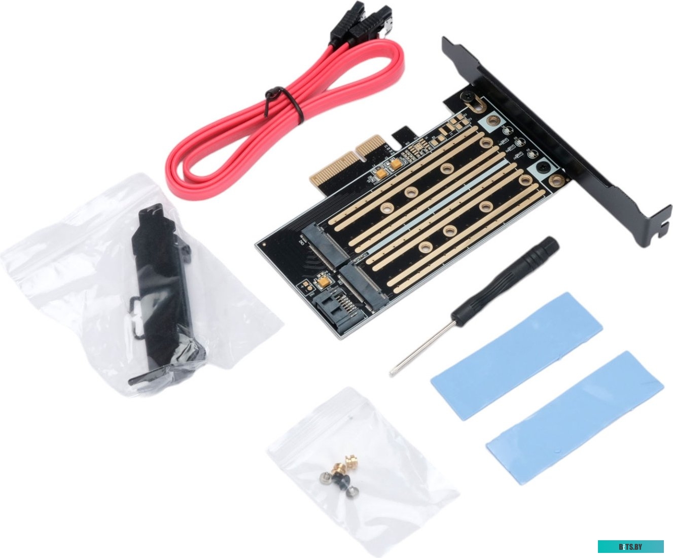 Адаптер Gembird MF-PCIE-NVME-SATA MF-PCIE-NVME-SATA.