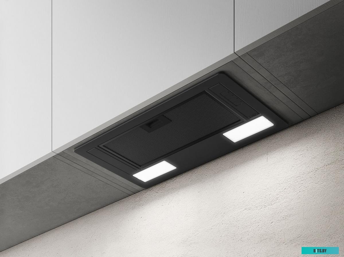 ERA C BL/A/52-PRF0166822 Вытяжной шкаф ELICA/ Встраиваемая, 53.5 см, 365 м3/ч, черная