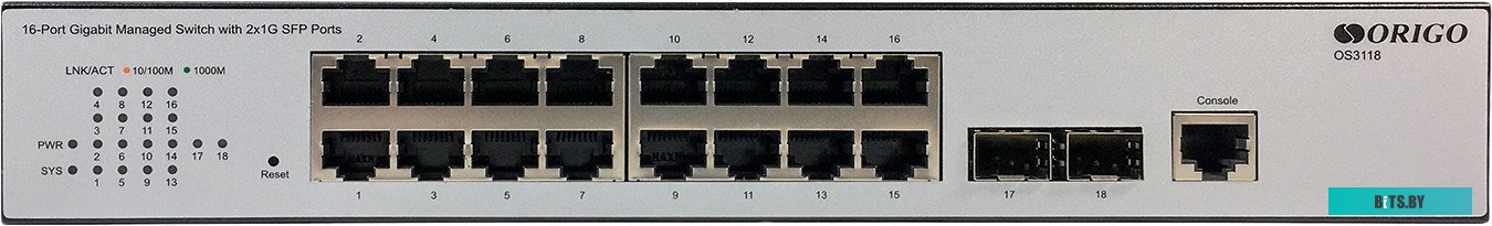 Коммутатор ORIGO OS3118/A1A