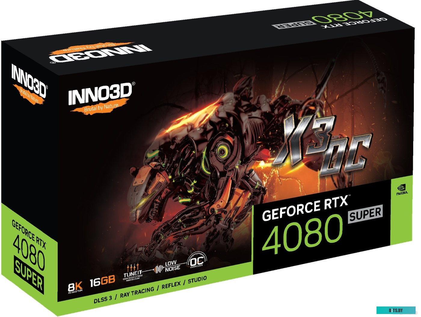 Видеокарта Inno3D RTX 4080 Super X3 OC N408S3-166XX-187049N
