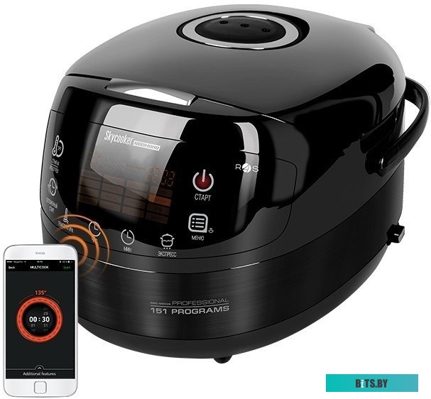 SkyCooker RMC-M903S черный Мультиварка Redmond SkyCooker RMC-M903S черный