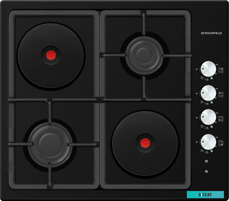 УТ000009720 Газовая варочная панель MAUNFELD EGHS.75.33CS\G,  независимая,  нержавеющая сталь