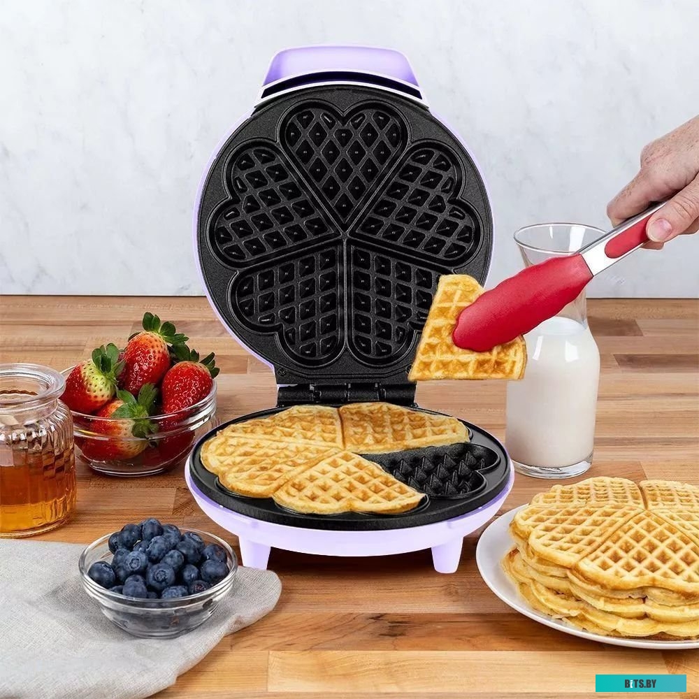 KT-1688 Вафельница Kitfort KT-1688 сиреневая