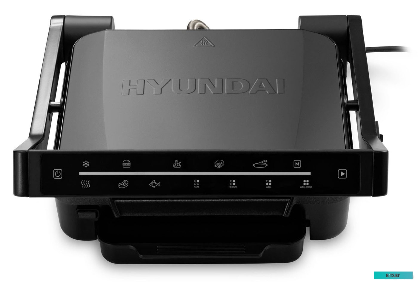 HYG-5029 Электрогриль Hyundai HYG-5029,  черный и черный