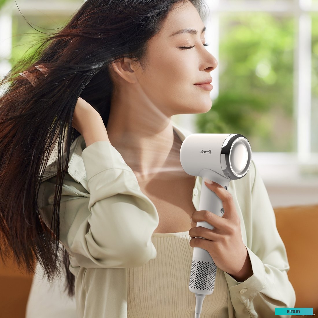 DEM-CF50W Фен для волос DEERMA DEM-CF50W pink