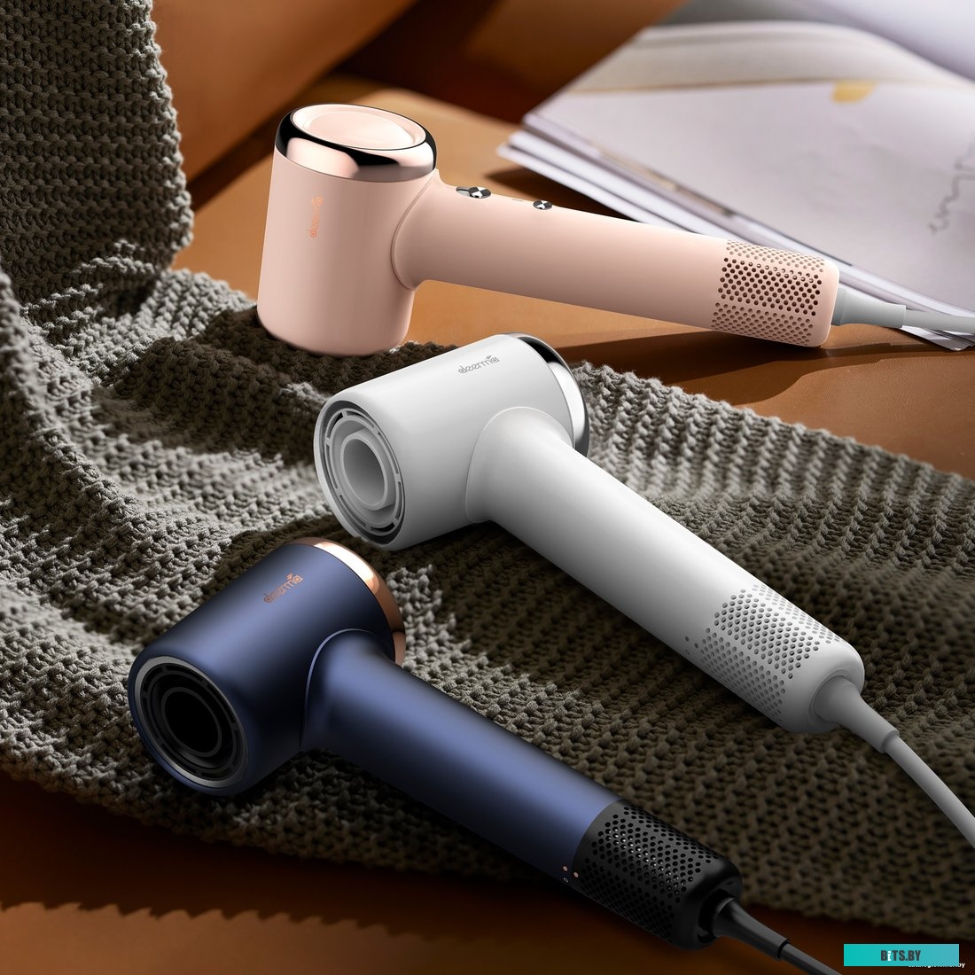 DEM-CF50W Фен для волос DEERMA DEM-CF50W pink