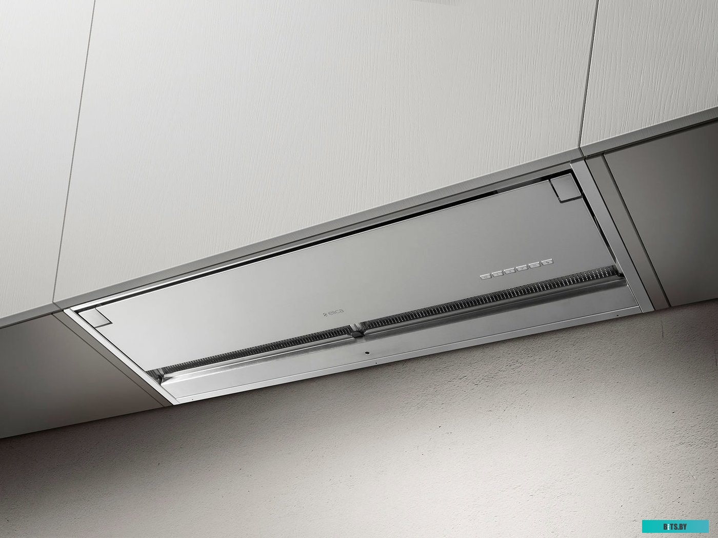 PRF0156613A Встраиваемая вытяжка Elica Boxin IX/A/90, управление кнопочное, нержавеющая сталь [prf0156613a]