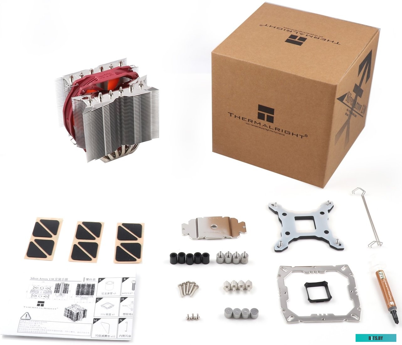 Устройство охлаждения(кулер) Thermalright Silver Arrow 130, 120мм, Ret