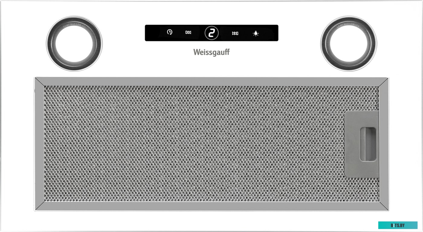 429116 Микроволновая печь WEISSGAUFF BMWO-209 PDB, встраиваемая, 20л, 800Вт, черный [429116]