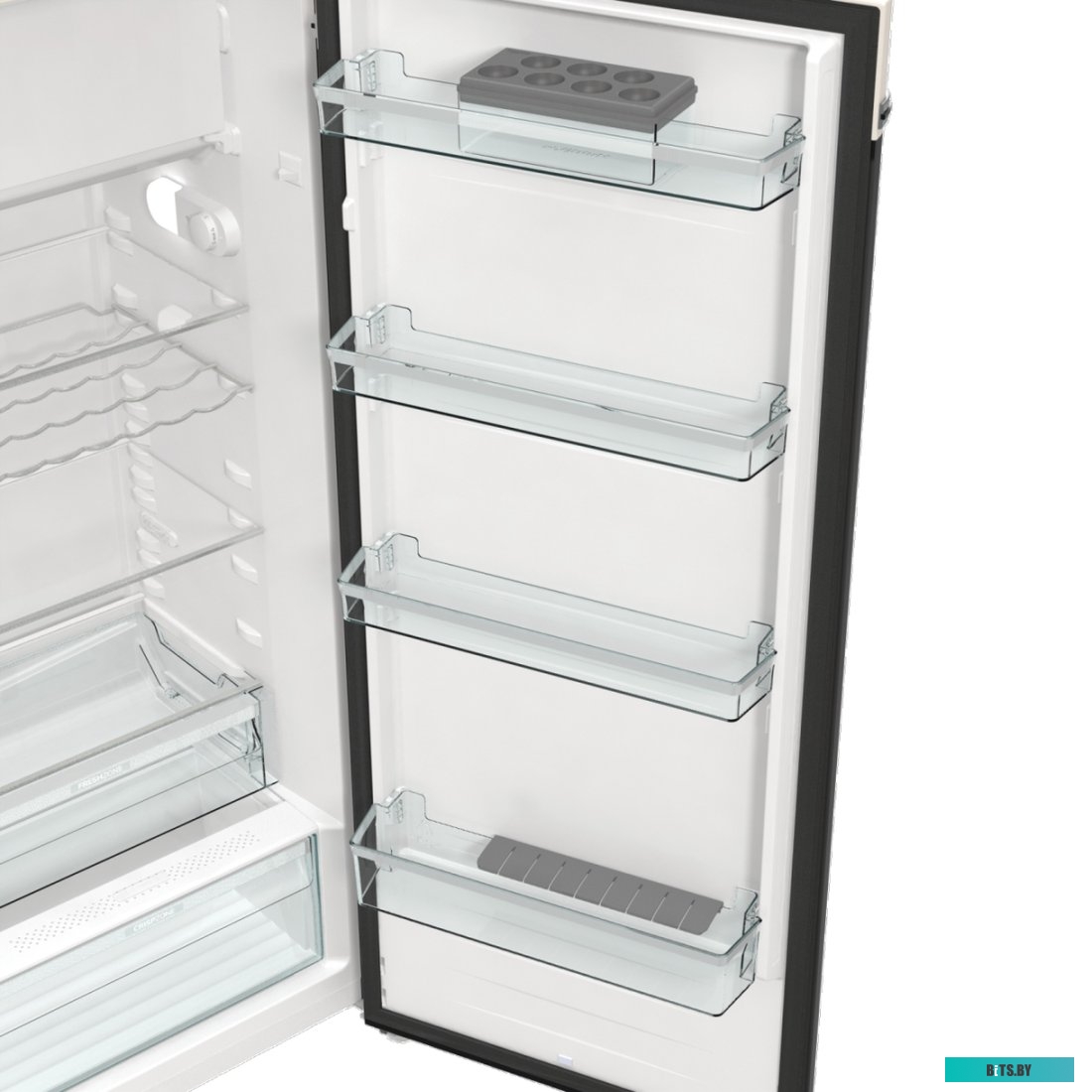 OBRB615DBK Холодильник однокамерный Gorenje OBRB615DBK инверторный черный