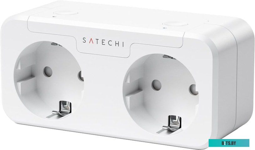 Умная розетка Satechi Dual Smart Outlet EU <ST-HK2OAW-EU>