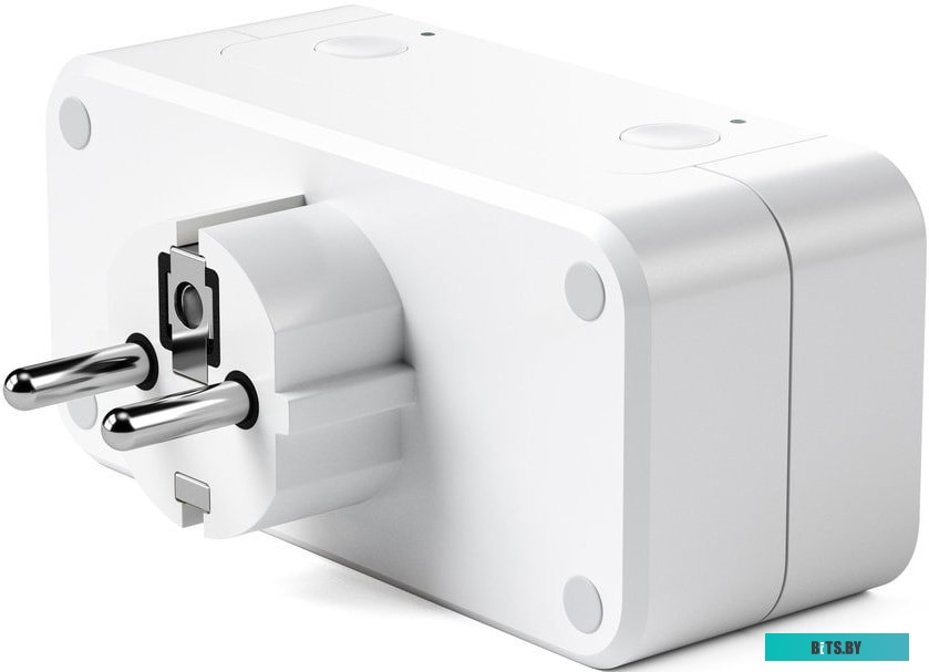 Умная розетка Satechi Dual Smart Outlet EU <ST-HK2OAW-EU>