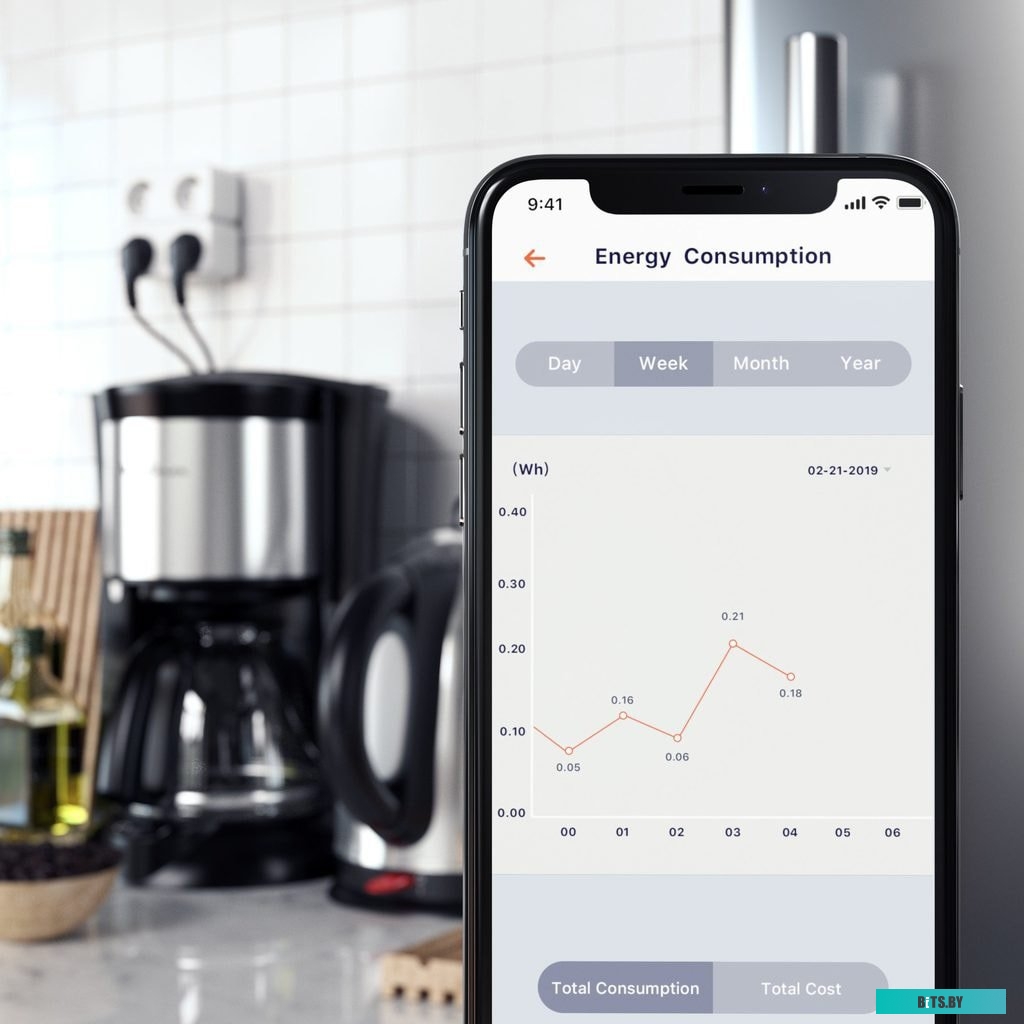 Умная розетка Satechi Dual Smart Outlet EU <ST-HK2OAW-EU>