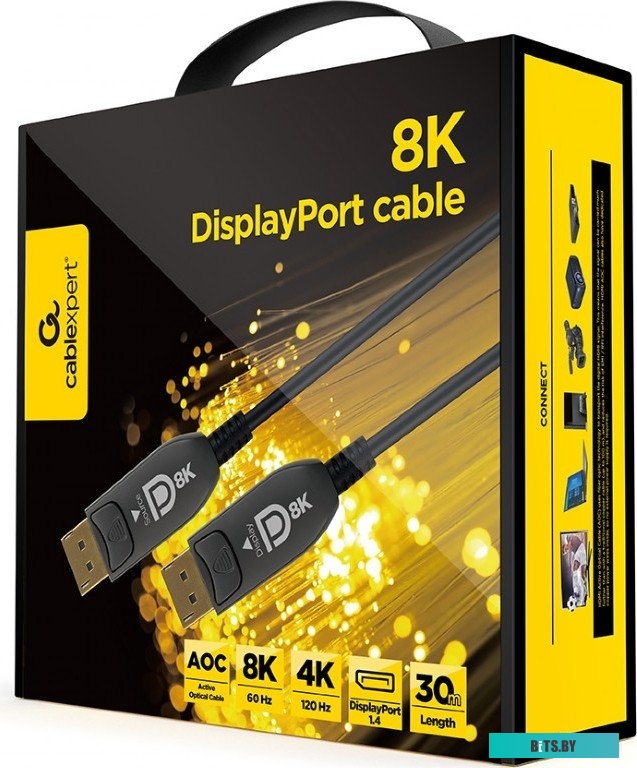 Кабель DisplayPort Cablexpert CC-DP8K-AOC-30M