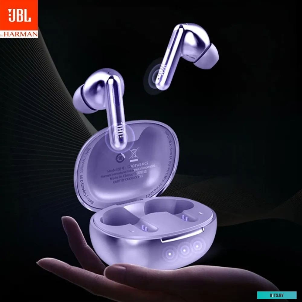 Наушники JBL Tune 280 TWS NC2 JBLT280TWSNC2PURCN
