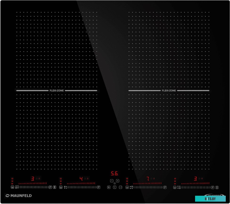 КА-00022401 Индукционная варочная панель MAUNFELD CVI594SF2BK Inverter,  независимая,  черный