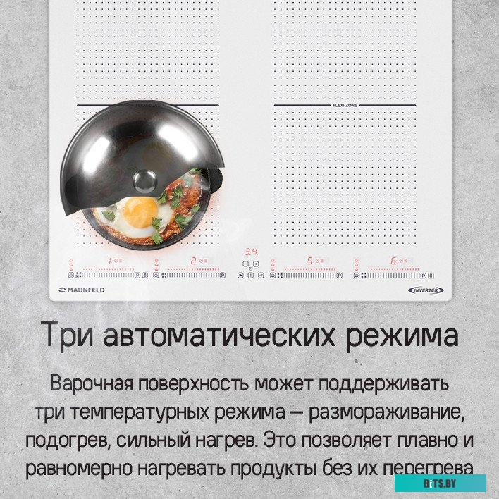 КА-00022401 Индукционная варочная панель MAUNFELD CVI594SF2BK Inverter,  независимая,  черный