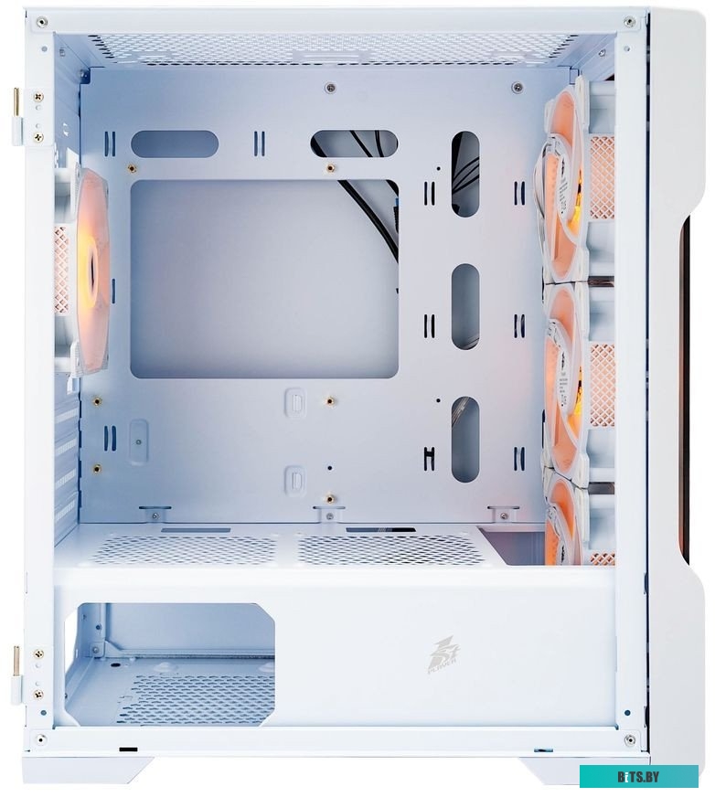 Корпус 1stPlayer Trilobite T3-G ARGB White T3-G-WH-4F2-WAP